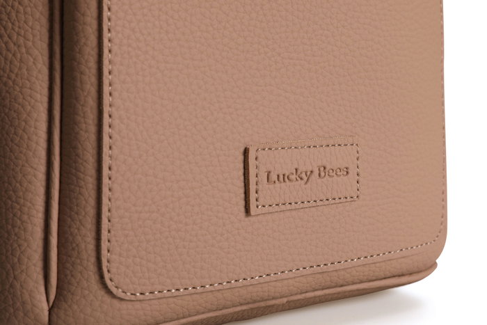 Lucky Bees Mochila Camel